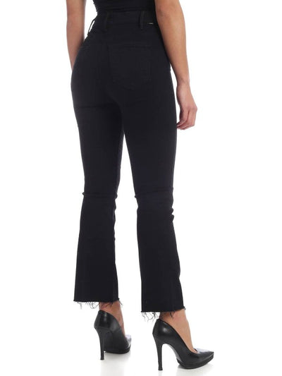 Pantalone Hustler Ankle Fray Nero