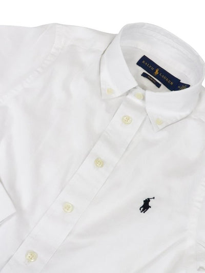 Camicia Con Ricamo Logo