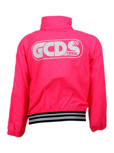 Giubbino Fucsia Con Logo