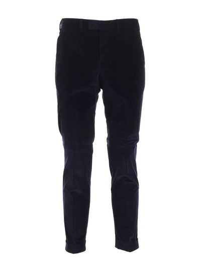 Pantalone Corduroy Blu