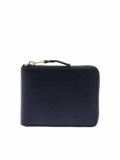 Portafoglio Classic Leather Blu Navy