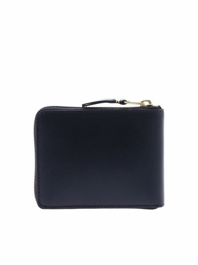 Portafoglio Classic Leather Blu Navy