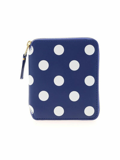 Portafoglio Polka Dots Blu