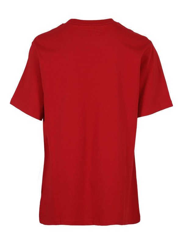 T-shirt In Jersey Con Ricamo Logo
