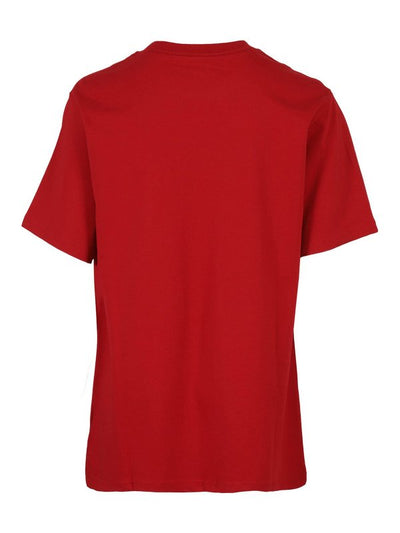 T-shirt In Jersey Con Ricamo Logo