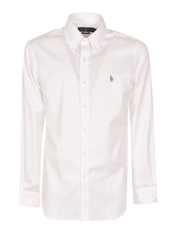Camicia In Cotone Pinpoint