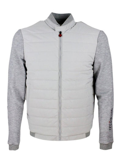 Giacca Con Front Trapuntato