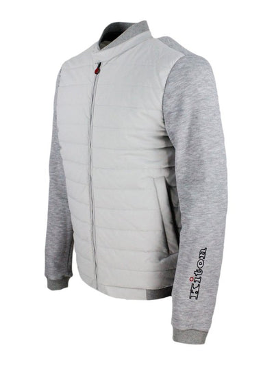 Giacca Con Front Trapuntato