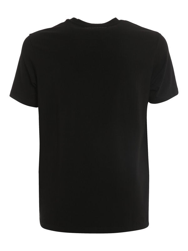 T-shirt Con Patch Karl In Gomma