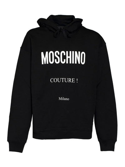 Felpa In Cotone Con Cappuccio