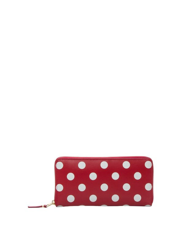 Portafoglio Con Zip A Pois