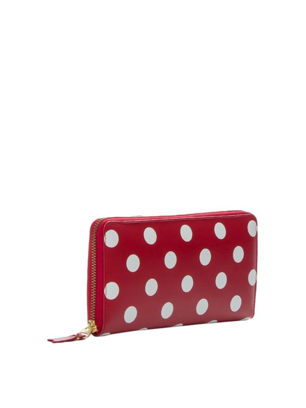 Portafoglio Con Zip A Pois