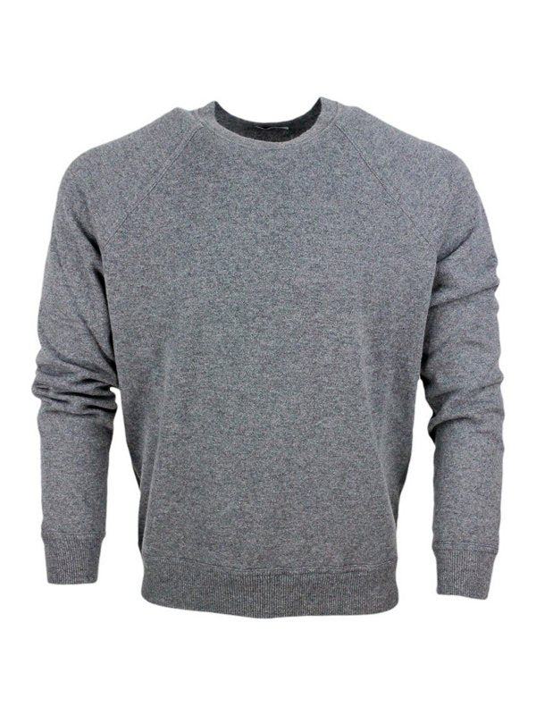 Maglia In Cashmere Con Maniche Raglan