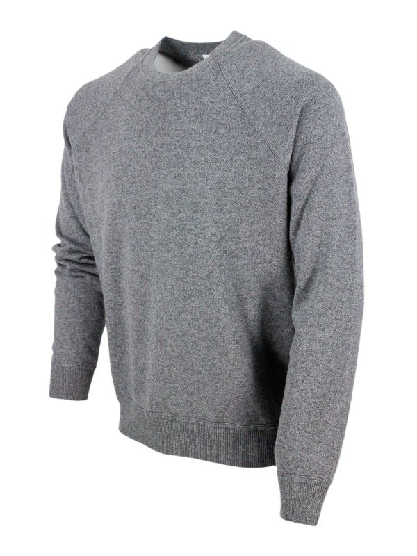 Maglia In Cashmere Con Maniche Raglan