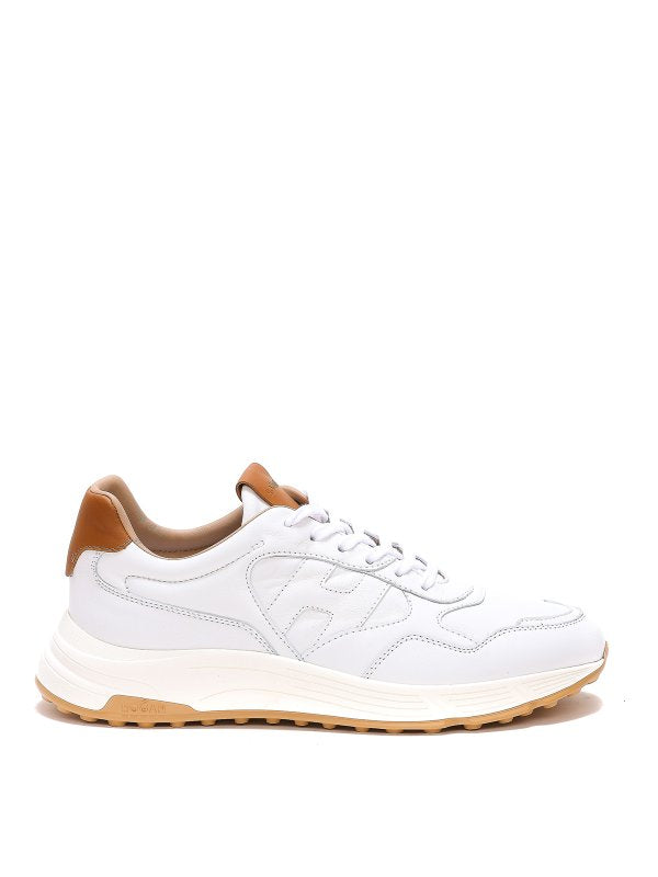 Sneaker In Pelle Bianca