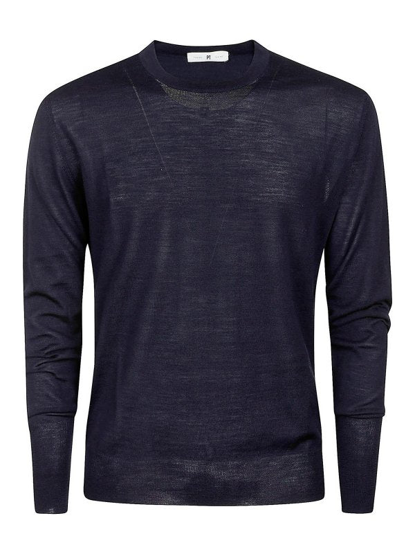 Pull Girocollo In Lana