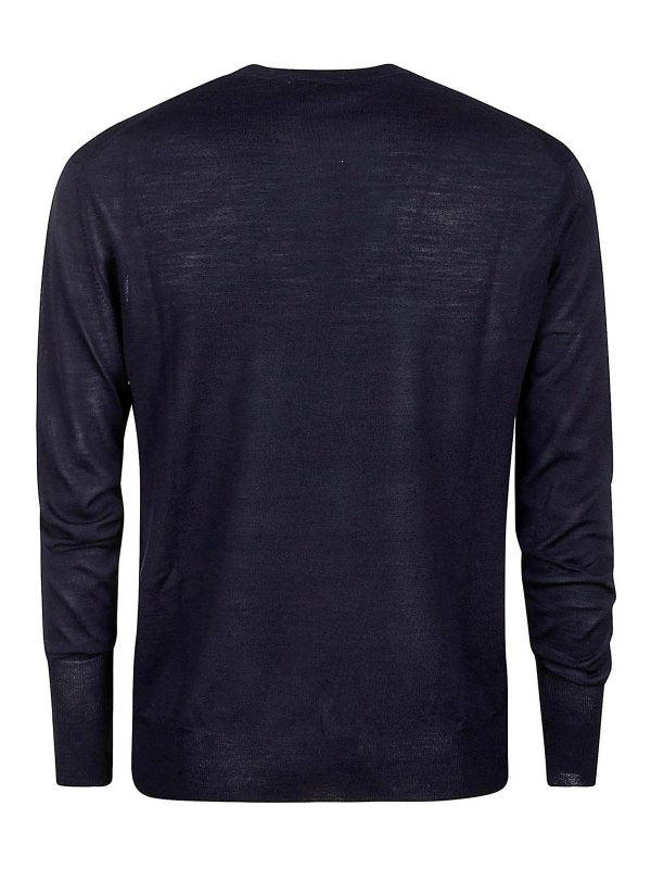 Pull Girocollo In Lana