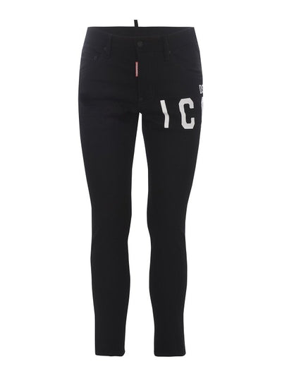 Jeans In Denim Di Cotone