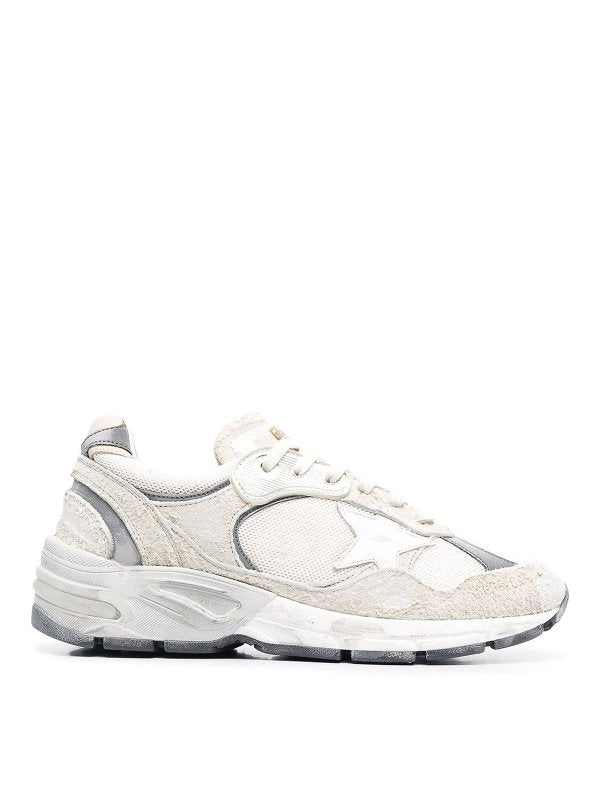 Scarpe Da Ginnastica In Pelle Con Pannelli