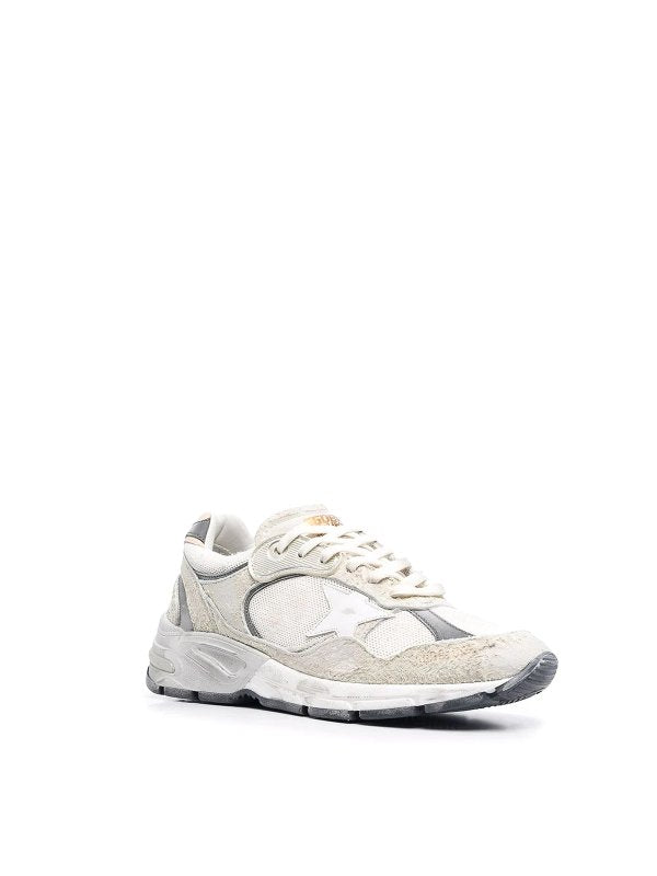 Scarpe Da Ginnastica In Pelle Con Pannelli
