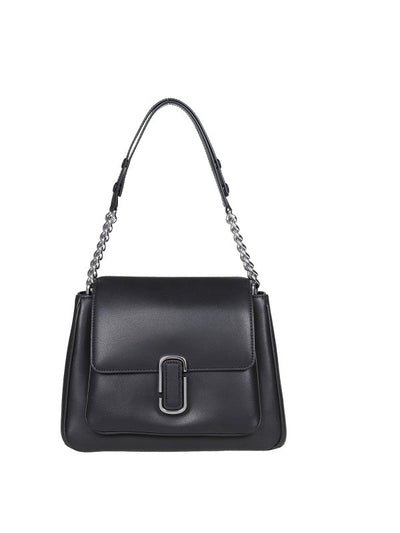 Borsa In Pelle Con Tasca Frontale E Tracolla