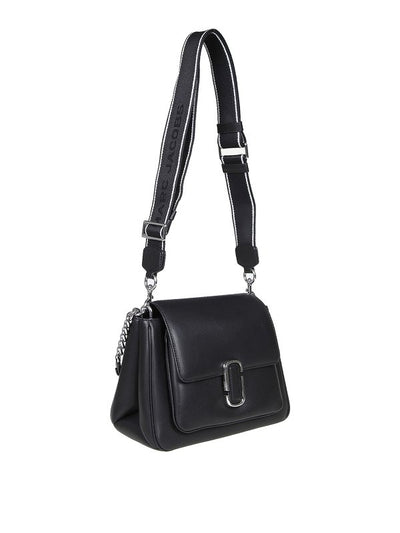 Borsa In Pelle Con Tasca Frontale E Tracolla