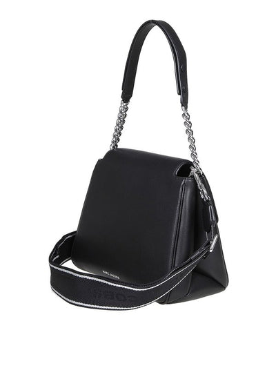 Borsa In Pelle Con Tasca Frontale E Tracolla