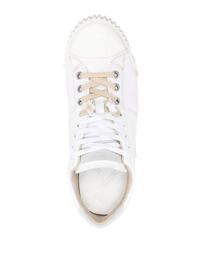 Sneakers Basse Stringate Con Occhiello