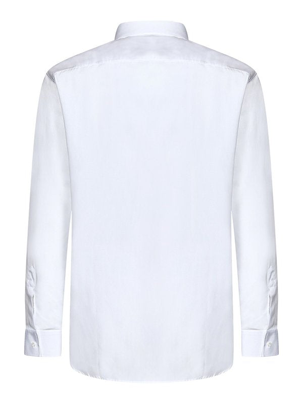 Camicia Bianca In Cotone