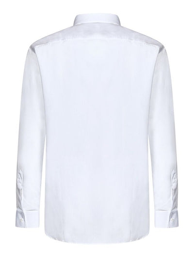 Camicia Bianca In Cotone