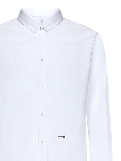 Camicia Bianca In Cotone