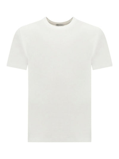 T-shirt In Cotone A Girocollo In Tre Colori