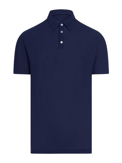 Polo In Cotone A Tre Bottoni
