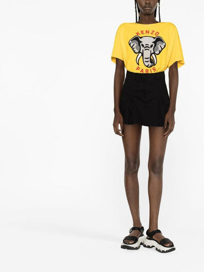 T-shirt In Cotone Con Stampa A Girocollo