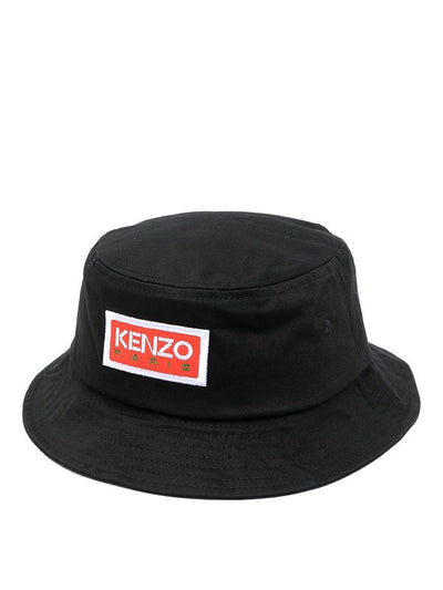 Cappello A Secchiello Con Logo Ricamato