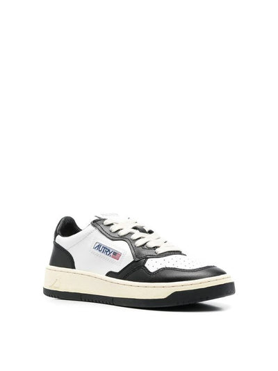 Sneakers In Pelle Con Logo