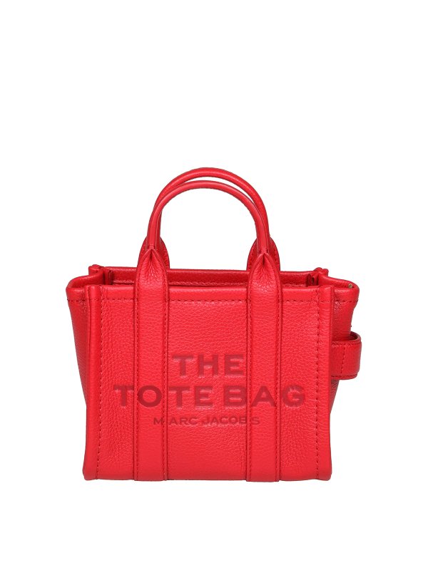 Borsa Micro In Pelle Con Logo E Manici