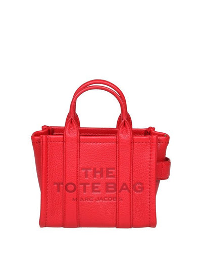 Borsa Micro In Pelle Con Logo E Manici