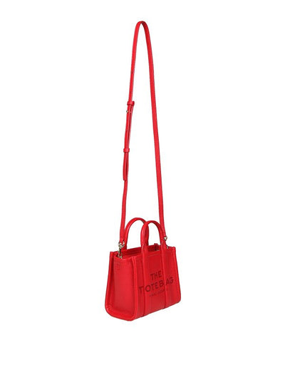 Borsa Micro In Pelle Con Logo E Manici