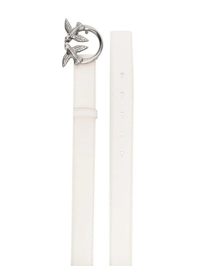 Cintura In Pelle Con Placca Logo Love Berry