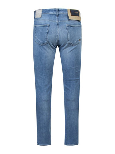 Jeans Slim Fit In Cotone Elasticizzato