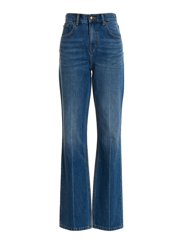 Jeans A Gamba Dritta