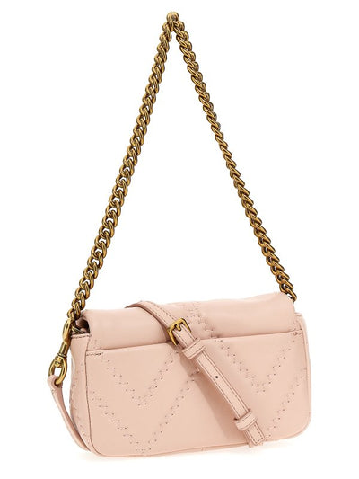 Borsa Ricamata Con Logo