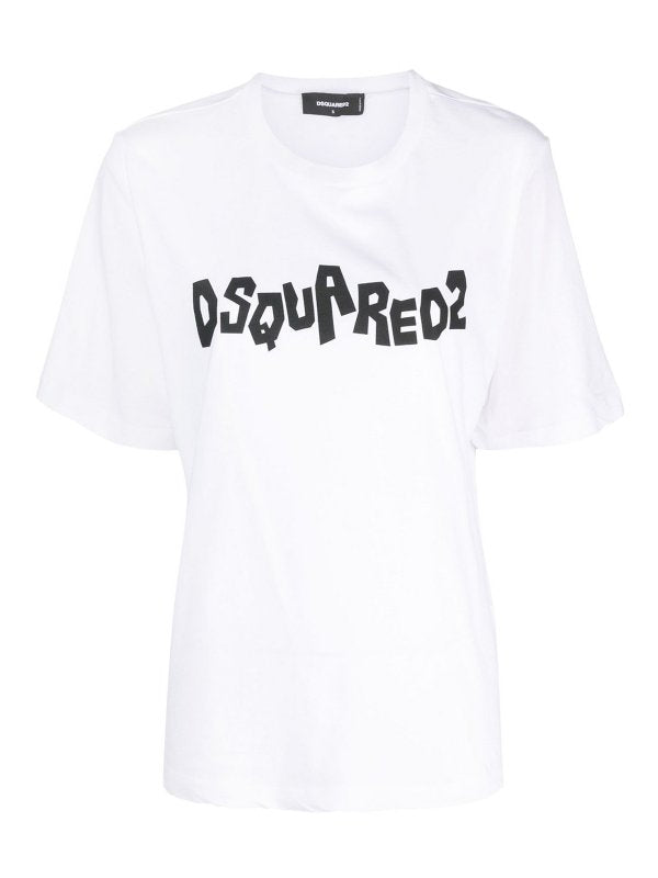 T-shirt In Cotone Con Logo