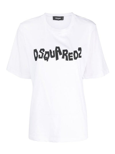 T-shirt In Cotone Con Logo