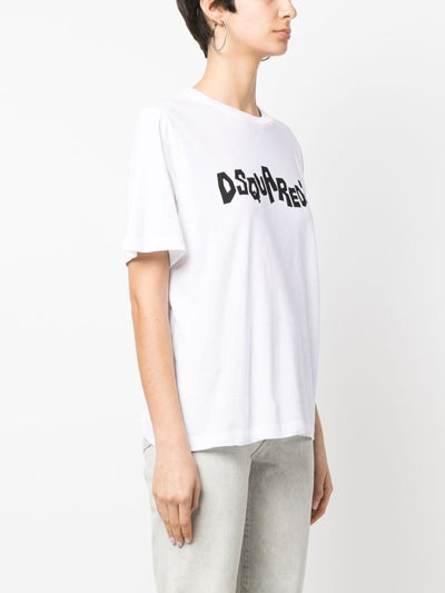 T-shirt In Cotone Con Logo