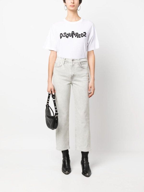 T-shirt In Cotone Con Logo