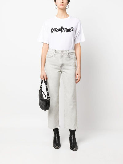 T-shirt In Cotone Con Logo