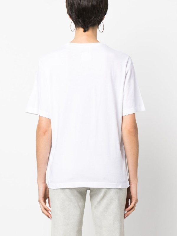 T-shirt In Cotone Con Logo