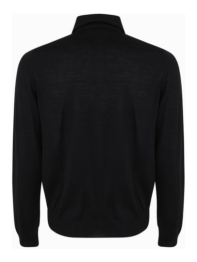Polo Maniche Lunghe Con Collo A Camicia